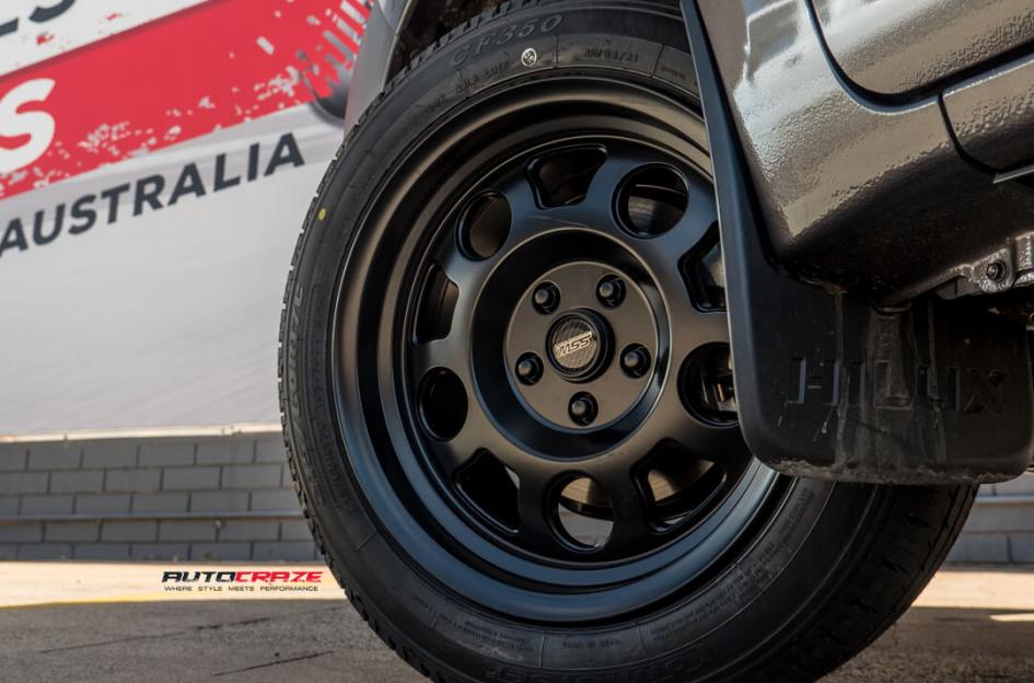 TOYOTA HILUX 2WD (2005 ONWARDS) TERRAIN MATTE BLACK